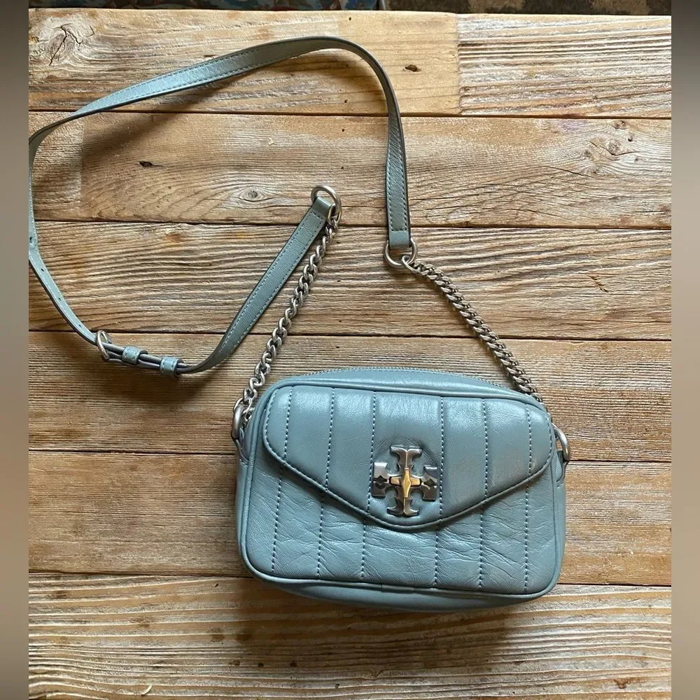 Tory Burch Kira Patent Leather Camera Bag